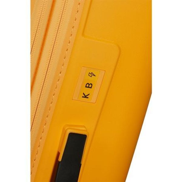 American Tourister Dashpop Spinner 77 Expandable Golden Yellow