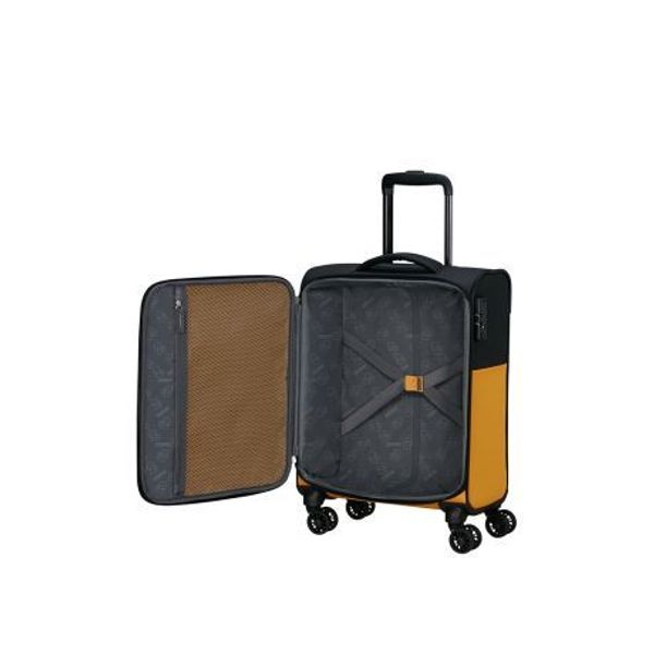 American Tourister Daring Dash Spinner S 55 cm Exp Black/Yellow