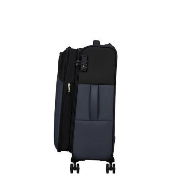 American Tourister Daring Dash Spinner M 67 cm Exp Black/Grey