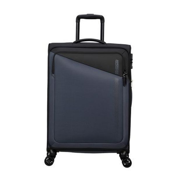 American Tourister Daring Dash Spinner M 67 cm Exp Black/Grey