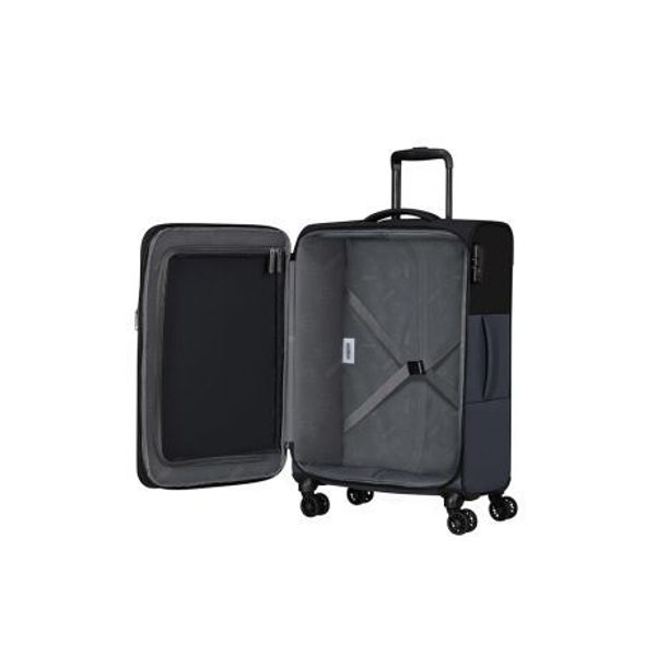 American Tourister Daring Dash Spinner M 67 cm Exp Black/Grey