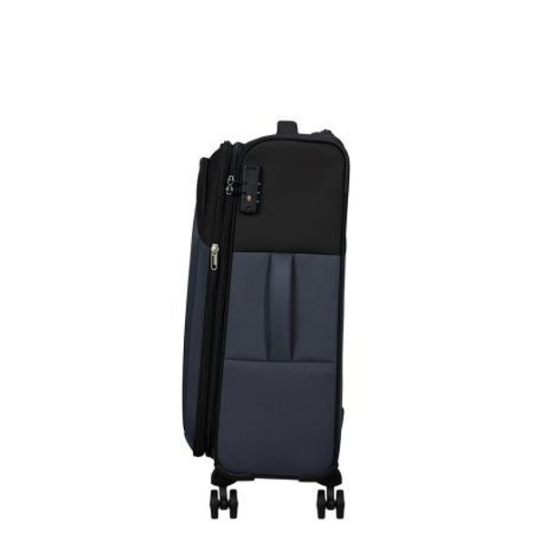 American Tourister Daring Dash Spinner M 67 cm Exp Black/Grey