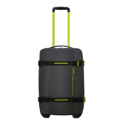 American Tourister Urban Track Duffle/Wheels S Coated black/lime