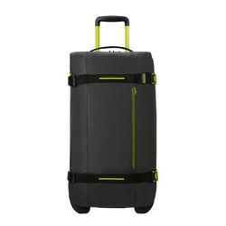 American Tourister Urban Track Duffel On Wheels M Coated Black Lime