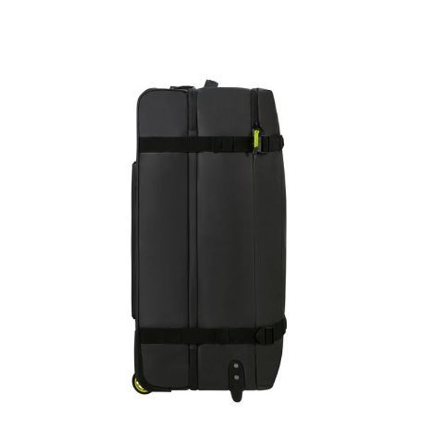 American Tourister Urban Track Duffel On Wheels L Coated Black Lime