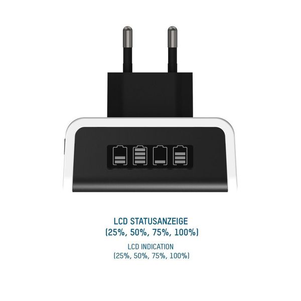 Ansmann COMFORT PLUS BATTERIJLADER NiMH AAA/AA/9V