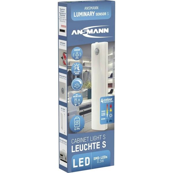 Ansmann LED KASTVERLICHTING MET SENSOR S (1600-0437)