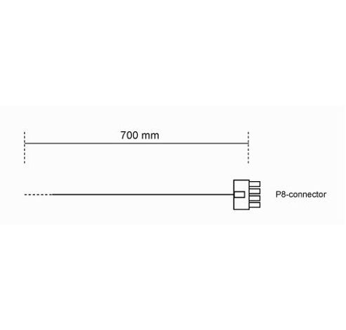 kabel voeding BQBC061  Be Quiet