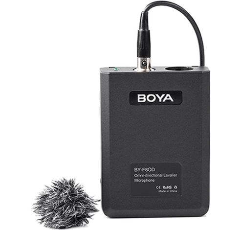 Pro Lavalier Microphone BY-F8OD Omni-Directioneel  Boya