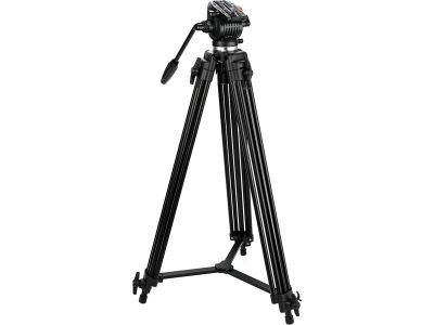 Videostar 177 Pro Videostatief + Liquid Damped Head