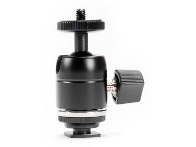 Mini Ball Head w/ Cold Shoe