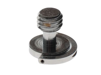 3/8 inch Metal Screw w/ D-Ring Silver