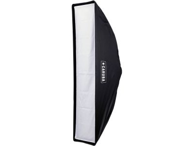 Quick Assembly Matte Silver Strip Softbox 30x140cm