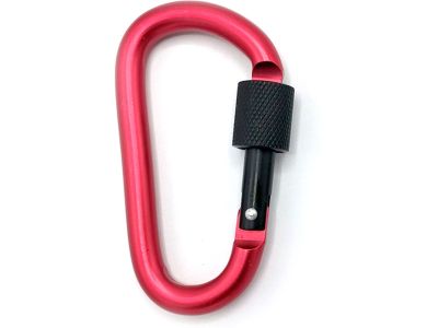 Carabiner Red (Set Of 3 Pieces)