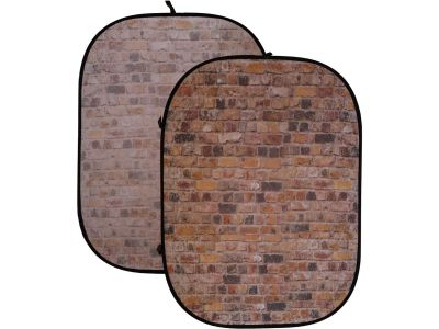 Foldable Background 150x200cm Red Stone