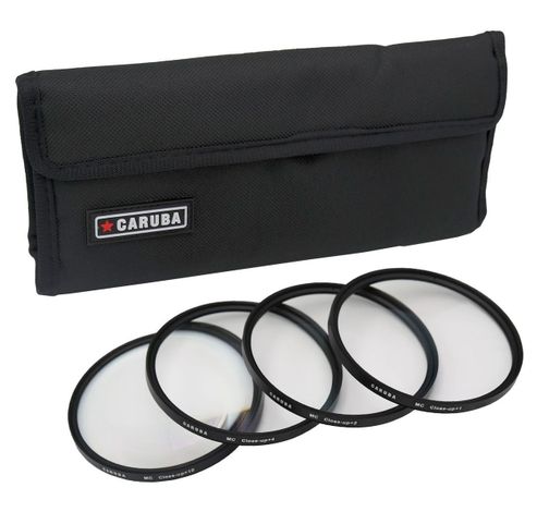 Close Up Filter Kit 49mm (+1/+2/+4/+10)  Caruba