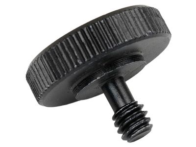 Adapterschroef 1/4"M - 1/4"F w/ Metalen Grip - Black
