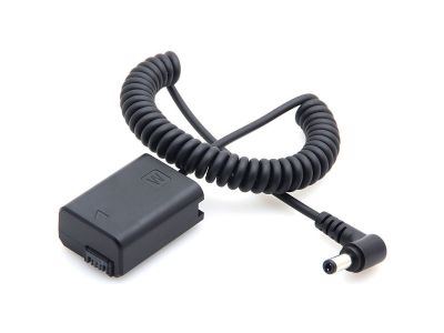 NP-FW50 Full Decoding Dummy Battery (Spring Cable)