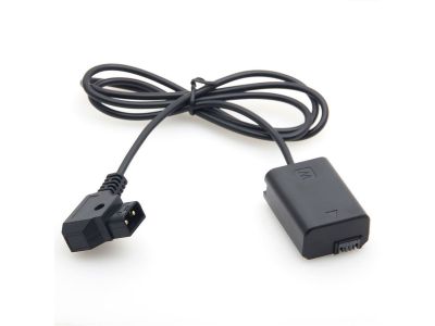 NP-FW50 Full Decoding Dummy Battery + D-Tap