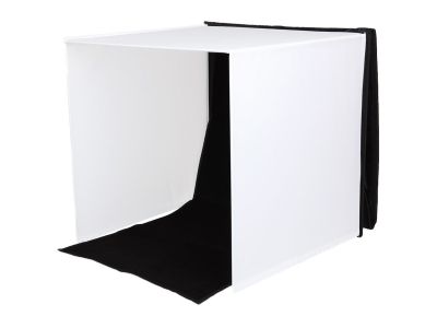 Portable Fotostudio w/ Losse LED Lampen 40x40x40cm