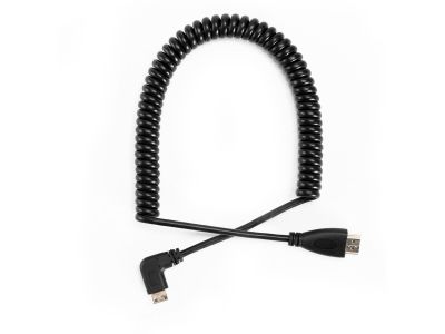 HDMI-Mini HDMI Spring Wire Angled