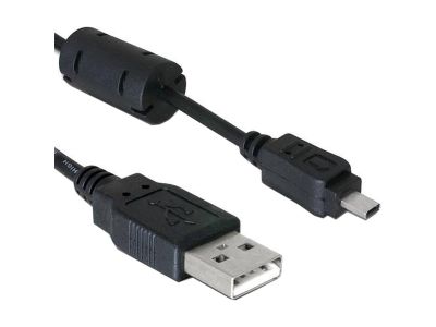 USB 2.0 A Male - Mini Male 8-PIN UC-E6 Nikon 2 Meter