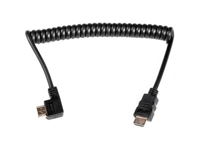 HDMI-HDMI Spring Wire Angled
