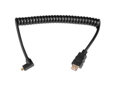 HDMI-Micro HDMI Spring Wire Angled