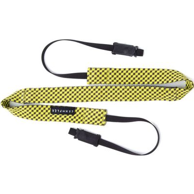 Check Strap (Cameo Grey/Lemon Yellow) 