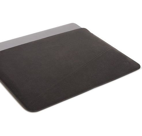 Leather Frame Sleeve for Macbook 13 inch antracite    Decoded