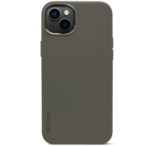 Silicone Back Cover iPhone 13 Olive  Decoded