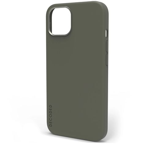 Coque Arrière Silicone iPhone 13 Olive  Decoded