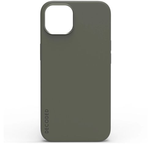 Silicone Back Cover iPhone 13 Olive  Decoded