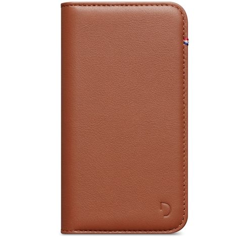 Etui Portefeuille Cuir Noir iPhone 13 mini marron  Decoded