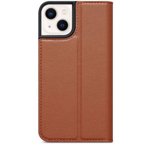 Etui Portefeuille Cuir Noir iPhone 13 mini marron  Decoded