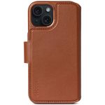 Leather Detachable Wallet iPhone 15 Tan          