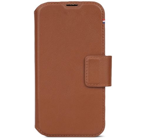 Leather Detachable Wallet iPhone 15 Tan           Decoded