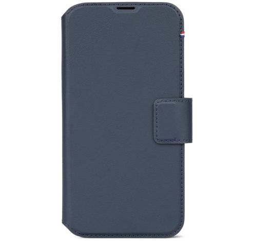 Leather Detachable Wallet iPhone 15 Pro Navy      Decoded