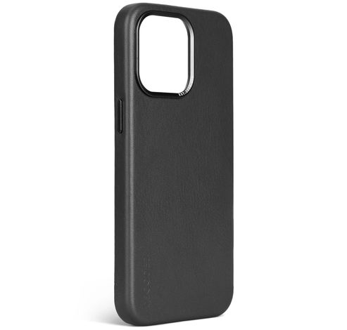 Tas DECODED Leather Backcover iPhone 15 Pro Max Black         Decoded