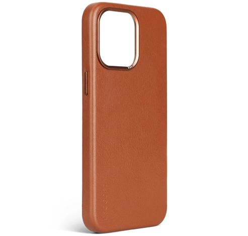 Leather Backcover iPhone 15 Pro Tan         Decoded