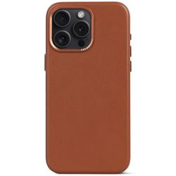 Decoded Leather Backcover iPhone 15 Pro Max Tan          