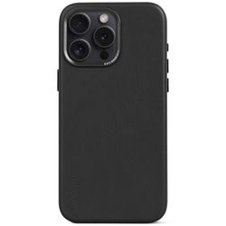 Leather Backcover iPhone 15 Black                Decoded