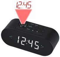 projection clockradio CRP-717BLK 