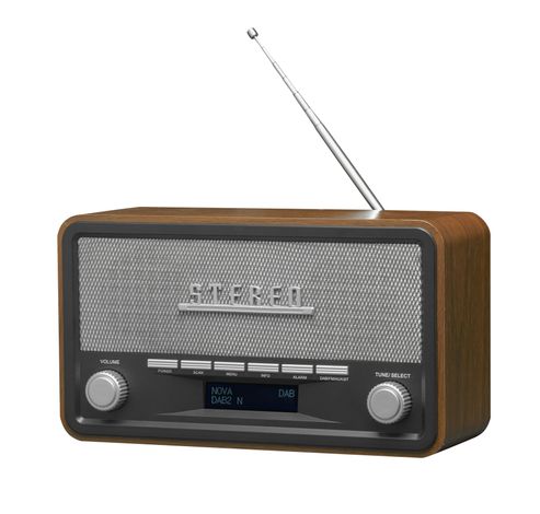 Meuble bois radio DAB+/FM DAB-18  Denver