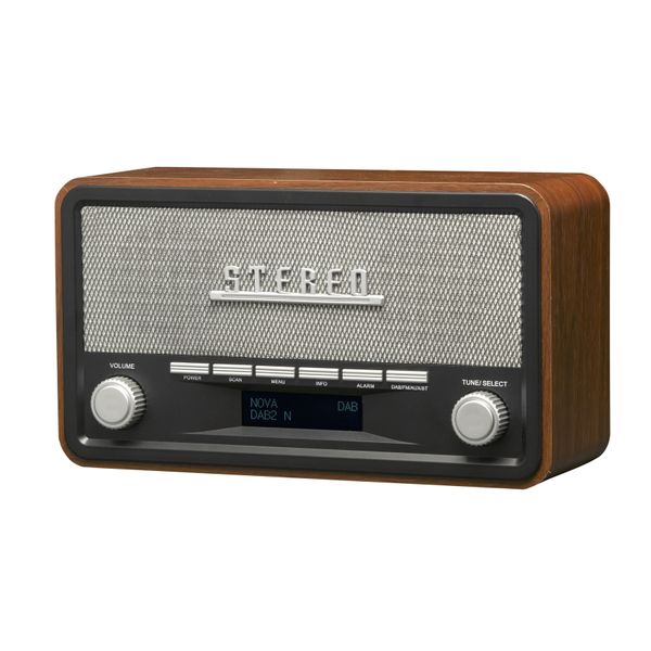 Denver DAB+/FM radio hout kabinet DAB-18