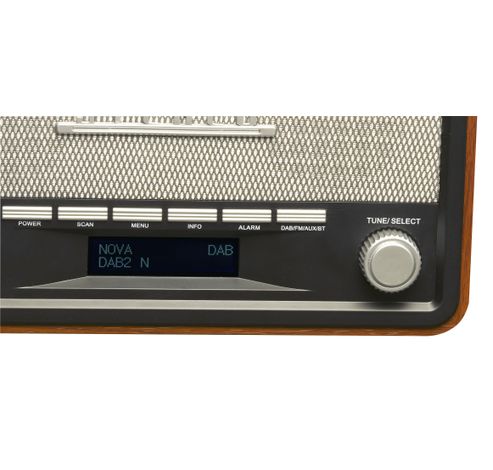 Meuble bois radio DAB+/FM DAB-18  Denver