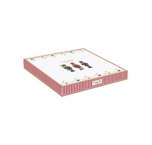 COFFRET SERVITEUR MUET 2 ETAGES D21/27CM EN PORCELAINE NUTCRACKER  Easy Life