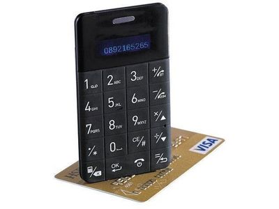 Cardphone Black BT microsim