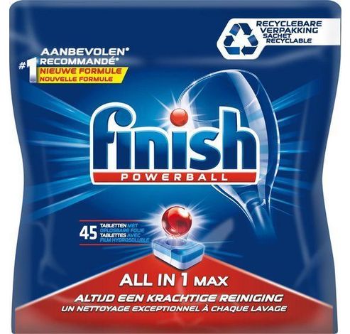 POWERBALL ALL-IN 1 MAX 45 TABS 304914  Finish