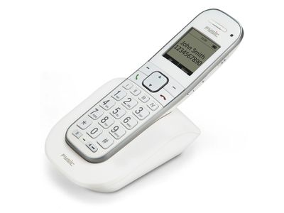 X-9000 - Senioren DECT telefoon met grote toetsen en 1 handset, wit